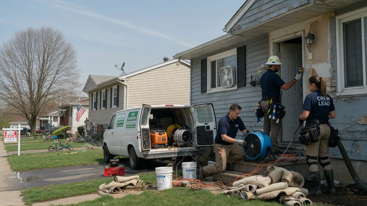 Flood Cleanup in West Olive, MI near me