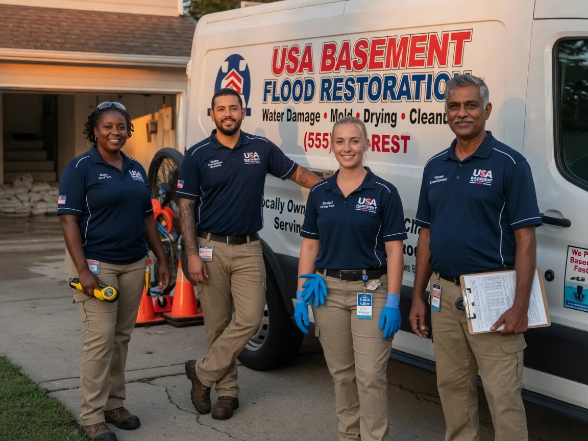 Basement Flood Cleanup company in West Olive, MI