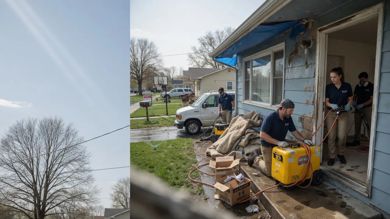 Basement Flood Cleanup in West Olive, MI near me